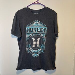 Hurley Gray T-Shirt Men’s Size Large‎